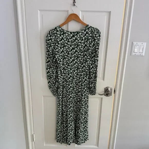 Reformation Wallflower Midi Dress in Cilantro Size 4 - Picture 9 of 12